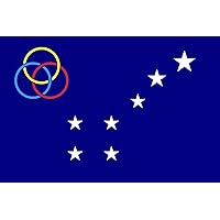 Large Flag Caodaist Youth Union | C? ??i ??o Thanh niên h?i | landscape flag | 1.35m² | 14.5sqft | 90x150cm | 3x5ft - 100% Made in Germany - long lasting outdoor flag