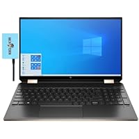 HP Spectre x360 Home & Business 2-in-1 Laptop (Intel i7-1165G7 4-Core, 16GB RAM, 512GB SSD + 32GB Optane, Intel Iris Xe, 15.6