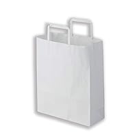 Shimojima 003267400 Heiko H25CB Handbag, Paper Bag, Plain White, 10.2 x 12.2 inches (260 x 310 mm), 50 Sheets