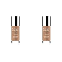 Neutrogena Hydro Boost Hydrating Tint with Hyaluronic Acid, Lightweight Water Gel Formula, Moisturizing, Oil-Free & Non-Comedogenic Liquid Foundation Makeup, 115 Cocoa Color 1.0 fl. oz (Pack of 2)