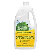 Seventh Generation Lemon Scented Automatic Dishwasher Gel (6x45 OZ) (Value Bulk Multi-pack)