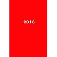 2018: Kalender/Terminplaner: 1 Woche auf 2 Seiten, Format ca. A5, Cover rot (German Edition) 2018: Kalender/Terminplaner: 1 Woche auf 2 Seiten, Format ca. A5, Cover rot (German Edition) Calendar