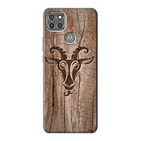 R2183 Goat Wood Graphic Printed Case Cover for Motorola Moto G9 Power