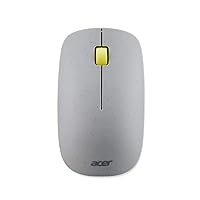 Acer Vero 3 Button Mouse | 2.4GHz Wireless | 1200DPI | Made with Post-Consumer Recycled (PCR) Material | Certified Works with Chromebook | Gray