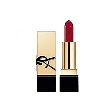 YSL Brick Red Mini Rouge Pur Couture Caring Satin Lipstick Ceramides Rouge Muse