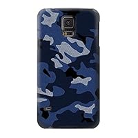 R2959 Navy Blue Camo Camouflage Case Cover for Samsung Galaxy S5