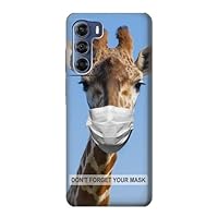 R3806 Funny Giraffe Case Cover for Motorola Edge S30