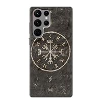 jjphonecase R3413 Norse Ancient Viking Symbol Case Cover for Samsung Galaxy S23 Ultra