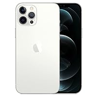 Apple iPhone 12 Pro Max, 128GB, Silver - Unlocked (Renewed Premium)