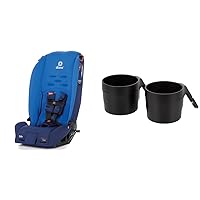 Diono Radian 3R Car Seat Bundle with XL Cup Holders (2 Pack), Blue Sky
