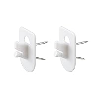 LEC Watch Pin Hooks, Pack of 2, Load Capacity 3.3 lbs (1.5 kg)