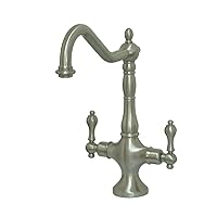Kingston Brass KS1778ALLS Heritage Kitchen Faucet, 8 1/4