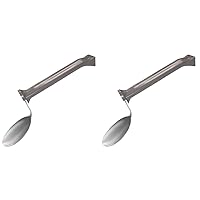 Lightweight Swivel Soupspoon, Gray (Pack of 2)