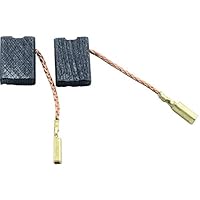Specialty Carbon Brushes ca-03-65076 for Milwaukee Drill HDE10RQX - 0.20x0.39x0.51'' - With Cable and Connector - Replaces original parts 22181320