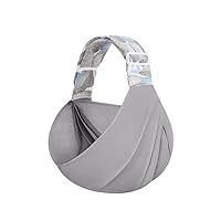 Baby Carrier Wrap, Hands Free Baby Carrier, Adjustable 3D Mesh Baby Wrap Carrier Baby Sling Baby Backpack Carrier with Thick Shoulder Straps, Lightweight, Breathable, for Newborn Infants