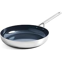 Cookware Tri-Ply Stainless Steel Ceramic Nonstick, 11