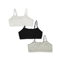 Rene Rofe Girls' 3-Pack Bralettes