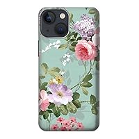 R2178 Flower Floral Art Painting Case Cover for iPhone 14