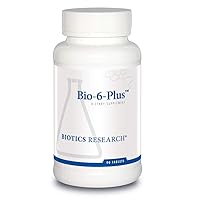 Biotics Research Bio 6 Plus Digestive Support, Supports Pancreatic Function, 50,000 NF Units Amylase, 9,300 NF Units Lipase, 50,000 NF Units Protease, Pancreatic and Digestive Enzymes 90 Tabs