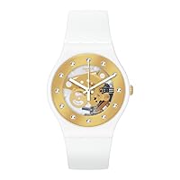 Swatch New Gent BIOSOURCED Sunray Glam Quartz Watch