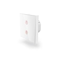 Hama WiFi Wall Switch/WiFi Touch Light Switch, 00176551