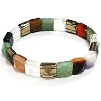 Presents Multi Stone Bracelet Gemstone Jewelry Crystal Stone Bracelet Jewelry for Men & Women #Aport-5645
