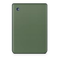 Tablet Skin Compatible with Kobo Clara 2E (2022) - Solid Olive - Premium 3M Vinyl Protective Wrap Decal Cover - Easy to Apply | Crafted in The USA by MightySkins