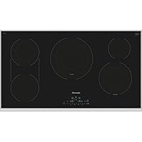 Thermador CET366YB 36 inch Masterpiece Series Black Built-In Electric Cooktop