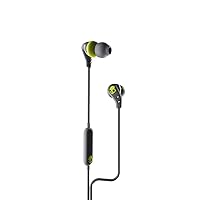 Skullcandy Set USB-C In-Ear Wired Earbuds, Microphone, Works with Android Laptop - Grey/Yellow