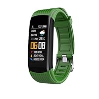 Smart Watch Heart Rate,The Weather,Blood Pressure,Calories,Step Counting,C5S Smart Watch for Android Phones and iPhone Compatible 2022 (Green)