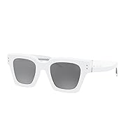 Dolce & Gabbana Sunglasses DG 4413 337440 White Grey Mirror Black