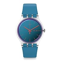 Swatch New Gent BIOSOURCED POLABLUE Quartz Watch