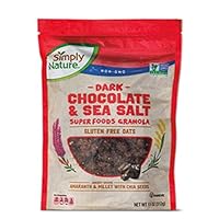 Dark chocolate and sea salt superfoods granola gluten free oats-set of 2
