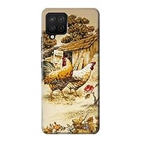 R2181 French Country Chicken Case Cover for Samsung Galaxy A42 5G