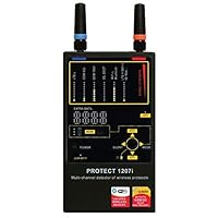SpyTec Anti Spy RF Signal Bug Detector for Wireless Hidden Camera, GPS Tracker Scanner, Radio Frequency Detector