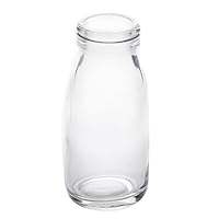 GMB6 Glass Milk Bottle, 6 oz. (CAP6 Sold Separately)