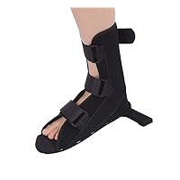 Orthopedic Walker Brace Base Support Walking Boot Non-Air Walker Rehab Orthotic Ankle, Toe, Foot Fracture Plantar Fasciitis (LARGE)