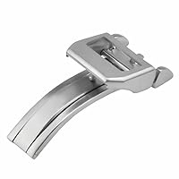 Ewatchparts 18-20mm Deployment Clasp Strap Band Buckle Compatible with Iwc Pilot Portuguese Aquatimer