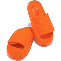 flip flop,Thick-soled Slippers Women Summer Home Bathroom Non-slip Flip Flops EVA Indoor Slides