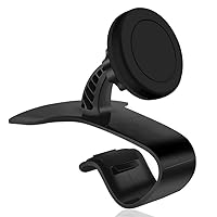 Easy Clip Magnetic Car Phone Holder Dashboard Car Holder Magnet Car Phone Holder Universal Stand Mount Display 360 Rotatable (Color : D, Size : Universal)