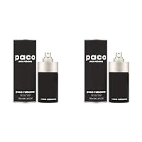 Paco Rabanne Paco Eau De Toilette Spray 3.4 Ounces (Unisex) (Pack of 2)
