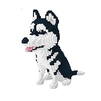 Dog Husky Micro Building Blocks Set（2524PCS） Gift for Adults and Kids
