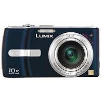 Panasonic Lumix DMC-TZ1A 5MP Compact Digital Camera with 10x Optical Image Stabilized Zoom (Blue)
