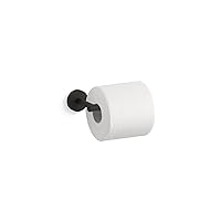 Kohler 27292-BL Elate Toilet Paper Holder, Matte Black
