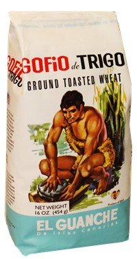 Gofio El Guanche (2 pack) 1 pound each. Ground Toasted Wheat.