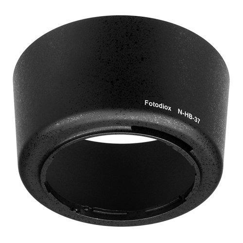 Fotodiox Lens Hood Replacement for HB-37 Compatible with Nikon Nikkor AF-S 85mm f/3.5G Micro VR and AF-S 55-200mm f/4-5.6G IF-ED VR I/II Lens