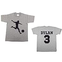 personalized soccer shirt jersey with name and number futbol kids shirt