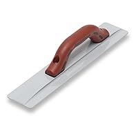 16 Inch Beveled End Magnesium Hand Float, Concrete, DuraSoft Handle, Cast Magnesium Blade, Made in the USA, 145D