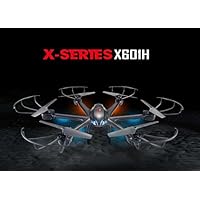 MJX RC Hexacopter X601H with Altitude Hold, FPV Camera, Flight Plan Function, Headless Mode, 4 Channel and 6 Axis Gyro