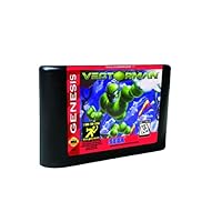 Royal Retro Vectorman - USA Label Flashkit MD Electroless Gold PCB Card for Sega Genesis Megadrive Video Game Console (NTSC-U)